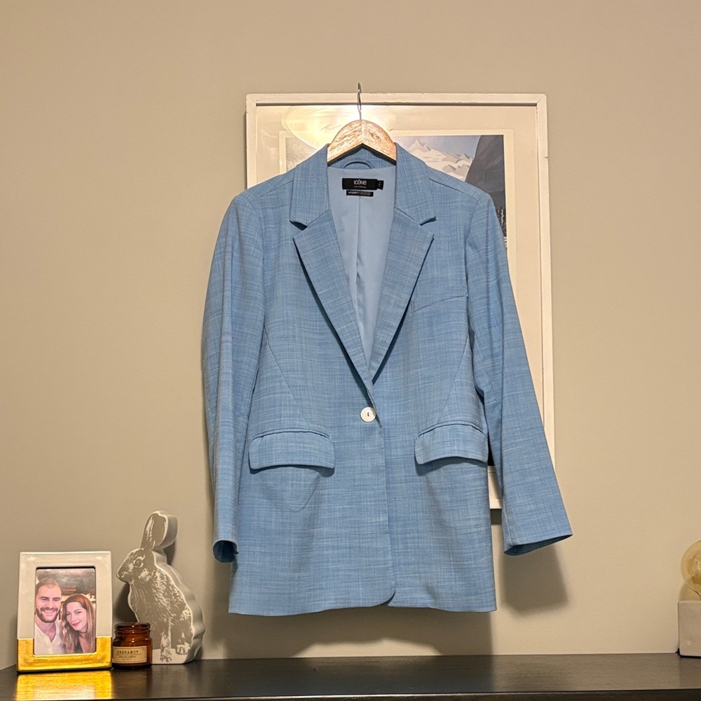 Simons Icône Oversized Sky Blue Jacket